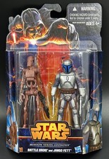  2013 Star Wars Geonosis JANGO FETT & BATTLE DROID mosc MISSION SERIES MS03 comprar usado  Enviando para Brazil