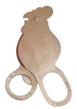 Usado, Tesoura de ovo de galinha de aço inoxidável vintage Gentry cortador tesoura abridor de garrafa Japão comprar usado  Enviando para Brazil