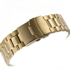 Pulseira de relógio masculina de aço inoxidável sólido de alta qualidade 18 20 22 24 mm, usado comprar usado  Enviando para Brazil