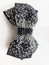 Silver black rhinestone for sale  FARNBOROUGH