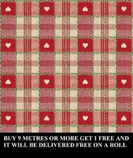 Red gingham love for sale  BRADFORD