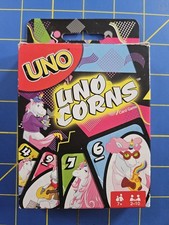 Usado, UNO Unocorns Unicorns jogo de cartas Mattel diversão familiar, conjunto completo, instruções comprar usado  Enviando para Brazil