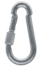 Galvanised carabiner snap for sale  THETFORD