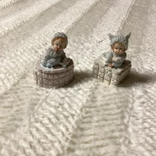 Lote de dois conjuntos de caixa de bugigangas de cabelo vermelho bebê menino decoração de quarto acolchoado , usado comprar usado  Enviando para Brazil