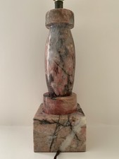 Vintage rhodonite lamp for sale  South Deerfield