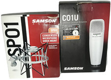 Microfone condensador Samson C01U Studio microfone + conjunto de correspondência Spider Shock Mount SP01 comprar usado  Enviando para Brazil