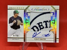 2024 Panini Flawless Colt Keith Gold Rookie Patch autografado #/10 Gold Detroit Tigers comprar usado  Enviando para Brazil