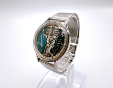 [Exc+5] Relógio masculino Bulova Accutron Spaceview Vintage M4 36mm aço inoxidável comprar usado  Enviando para Brazil