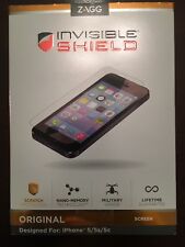 Zagg Invisibile Shield Original - Iphone 5 5s 5c Protetor de Tela NOVO comprar usado  Enviando para Brazil