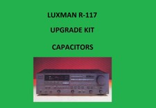 Receptor estéreo LUXMAN R-117 KIT DE REPARACIÓN - todos los condensadores comprar usado  Enviando para Brazil