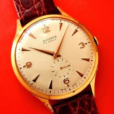 Relógio Helvetia tamanho grande 38mm pátina jumbo vintage Calatrava raro suíço 3089 comprar usado  Enviando para Brazil