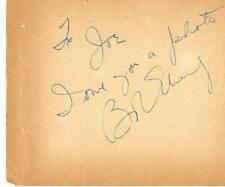 RARO! "Vocalista da banda Jimmy Dorsey" Bob Eberly assinado à mão página do álbum certificado de autenticidade. comprar usado RARO! "Vocalista da banda Jimmy Dorsey" Bob Eberly assinado à mão página do álbum certificado de autenticidade. comprar usado  Enviando para Brazil