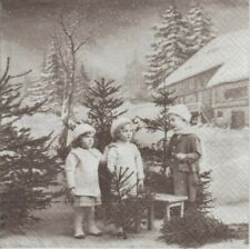 Servietten kinder winterwald gebraucht kaufen  Frankfurt am Main