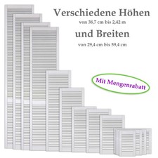 Lamellentüren weiß ffenen gebraucht kaufen  Moers