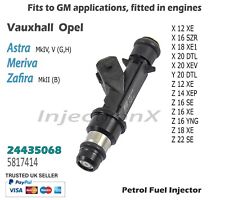 Injetor de combustível gasolina 24435068 5817414 para motores Vauxhall Astra Meriva Zafira comprar usado  Enviando para Brazil