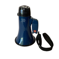 Megafone MerchSource com sirene / abridor de garrafa / alça Blue Bullhorn comprar usado  Enviando para Brazil
