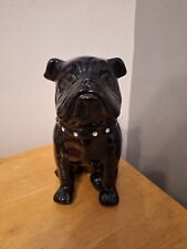 Black ceramic bulldog for sale  RUISLIP