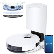 Robot odkurzający Ecovacs Deebot N10 PLUS, biały, filtr HEPA, zasięg 400 m2 na sprzedaż  PL