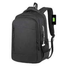 Bolsa de negócios masculina impermeável 15,6 polegadas carregador USB notebook grande capacidade nova comprar usado  Enviando para Brazil