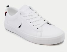 Mens white leather for sale  Shipping to Ireland