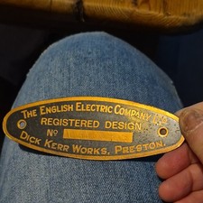 Metal sign plaque for sale  PRESTON