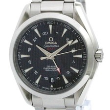 Usado, Relógio masculino OMEGA Seamaster Aqua Terra coaxial GMT 231.10.43.22.01.001 BF580162 comprar usado  Enviando para Brazil