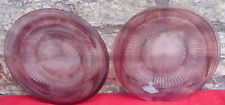 Pink swirl glass for sale  WALLASEY