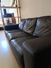 Sofa sitzer leder gebraucht kaufen  Karlsruhe