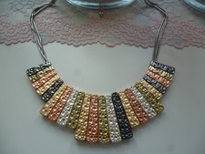 Collier statementkette tricolo gebraucht kaufen  Neustadt an der Weinstraße