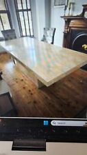 7ft travertine dining for sale  LONDON