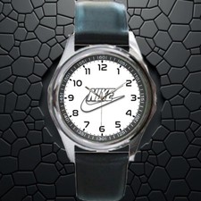 Relógio masculino casual pulseira de couro com logotipo Nike comprar usado  Enviando para Brazil