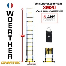 Echelle télescopique woerther d'occasion  Nice-