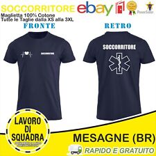 Maglietta shirt soccorritore usato  Mesagne