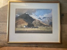 Watercolour framed print for sale  ARBROATH