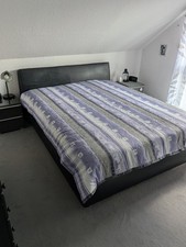 Schwarzes qualitätsbett ruf gebraucht kaufen  Frechen