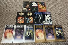 Star Wars VHS Lot CBS Fox Trilogy Ewoks Battle For Endor Sci-fi Hard To Find comprar usado  Enviando para Brazil