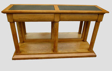 59337 oak console for sale  Mount Holly