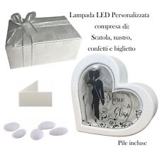 Bomboniera matrimonio lampada usato  Corciano