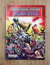 Livre armée skavens d'occasion  Mions