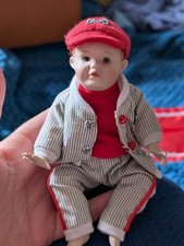 Porcelain mini doll for sale  BELFAST