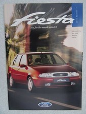 Ford fiesta brochure for sale  BOURNEMOUTH