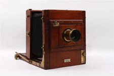 Câmera traseira vintage Gandolfi universal placa completa com lente de latão Ross comprar usado  Enviando para Brazil