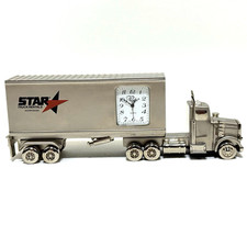 Star Truck Rentals Die-Cast Semi Caminhão Relógio de Mesa Promo Colecionável Bateria Morta comprar usado  Enviando para Brazil