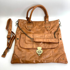 Bolsa de mão feminina de couro genuíno bolsa tote escritório laptop feminina grande marrom comprar usado  Enviando para Brazil