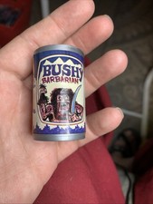 VINTAGE DÉCADA DE 1980 FLEER CHUG UMA LATA RECIPIENTE DE DOCES Bushy Barbarian comprar usado  Enviando para Brazil
