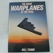 Grandes aviões de guerra da década de 1990 capa dura Bill Yenne exércitos aeronaves força aérea de guerra comprar usado  Enviando para Brazil