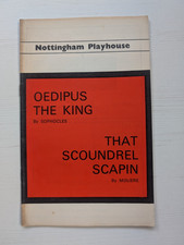 Oedipus king scoundrel for sale  BARNSLEY