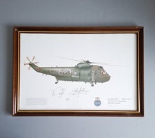 Signed squadron print for sale  PORTSMOUTH