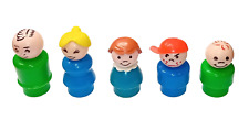 Vintage Fisher Price Little People - RODZINA 5 - Tata Mama Dziewczyna i 2 chłopców., używany na sprzedaż  Wysyłka do Poland