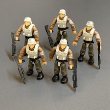 Używany, Lot 5 Custom Mega Bloks Consturx Call Of Duty COD Żołnierz Figurka budowlana #A01 na sprzedaż  Wysyłka do Poland